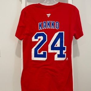Fanatics New York Rangers Kakko Tshirt / NWOT